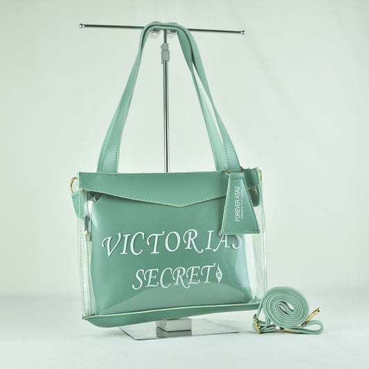 2-piece bag set Transparent