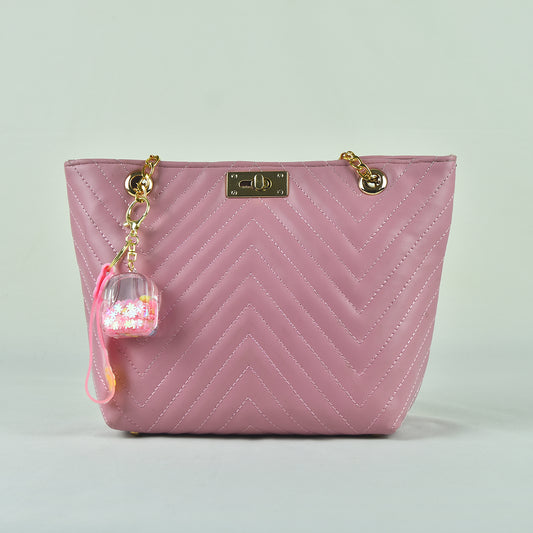 Trendy hand-carry and crossbody bag